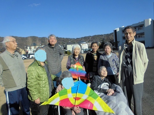 たこあげ記念撮影