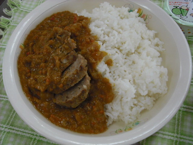 ハンバーグカレー